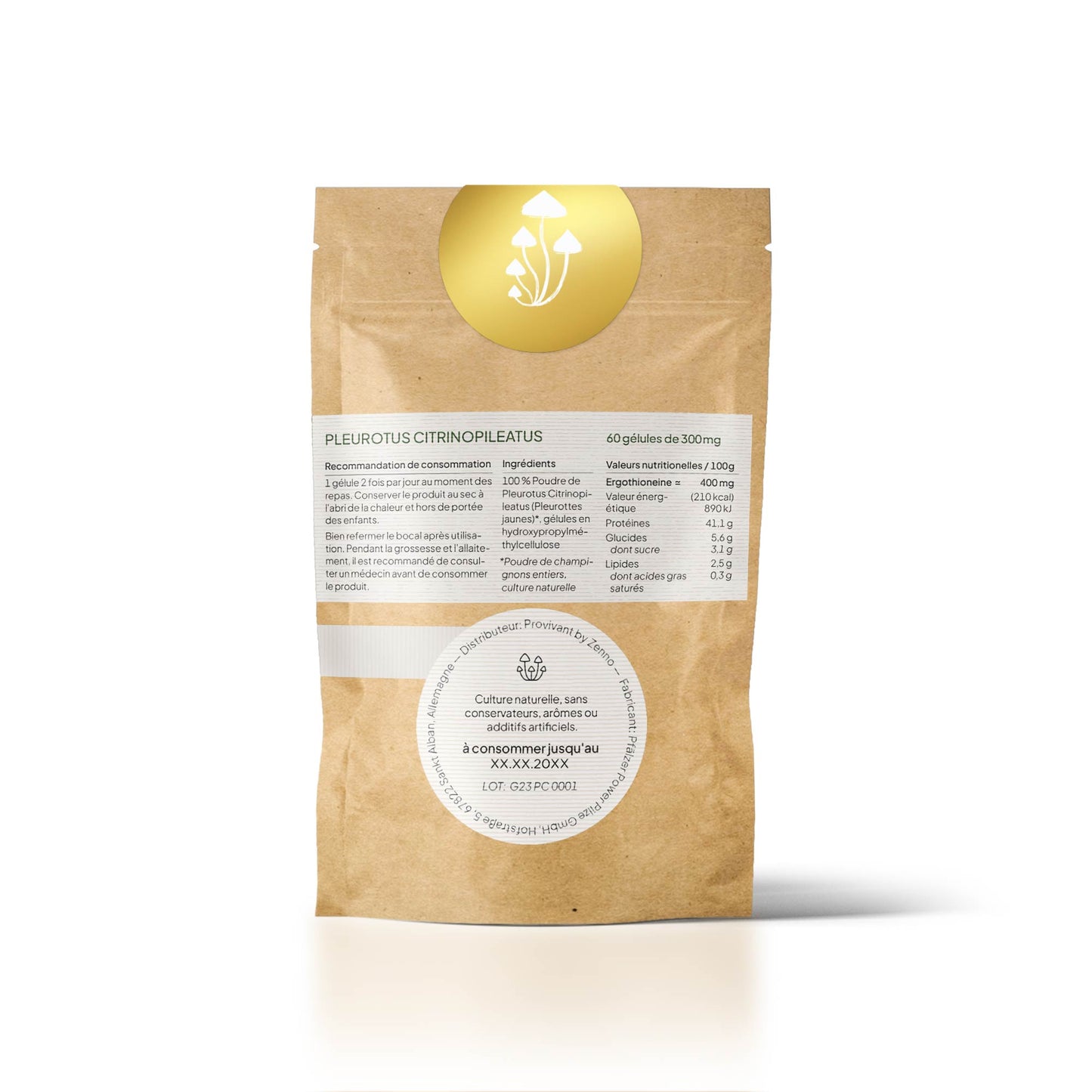 Ergothionéine (Recharge)